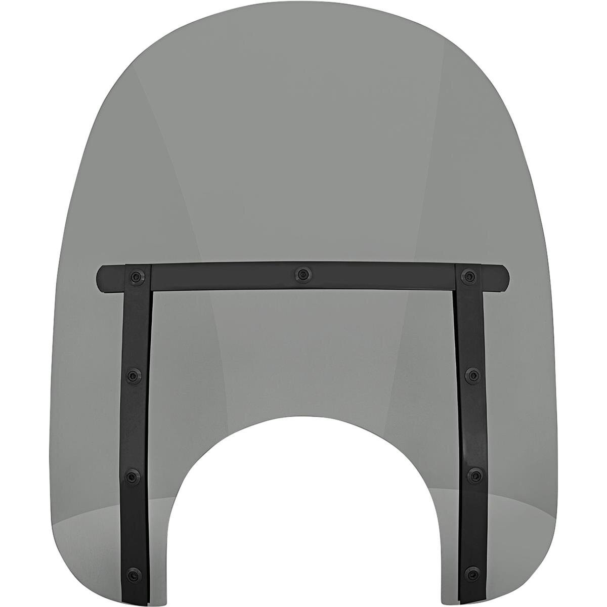 Memphis Shades Black Smoke 15 in. Tall Slim Night Shades Windshield – MEB41212