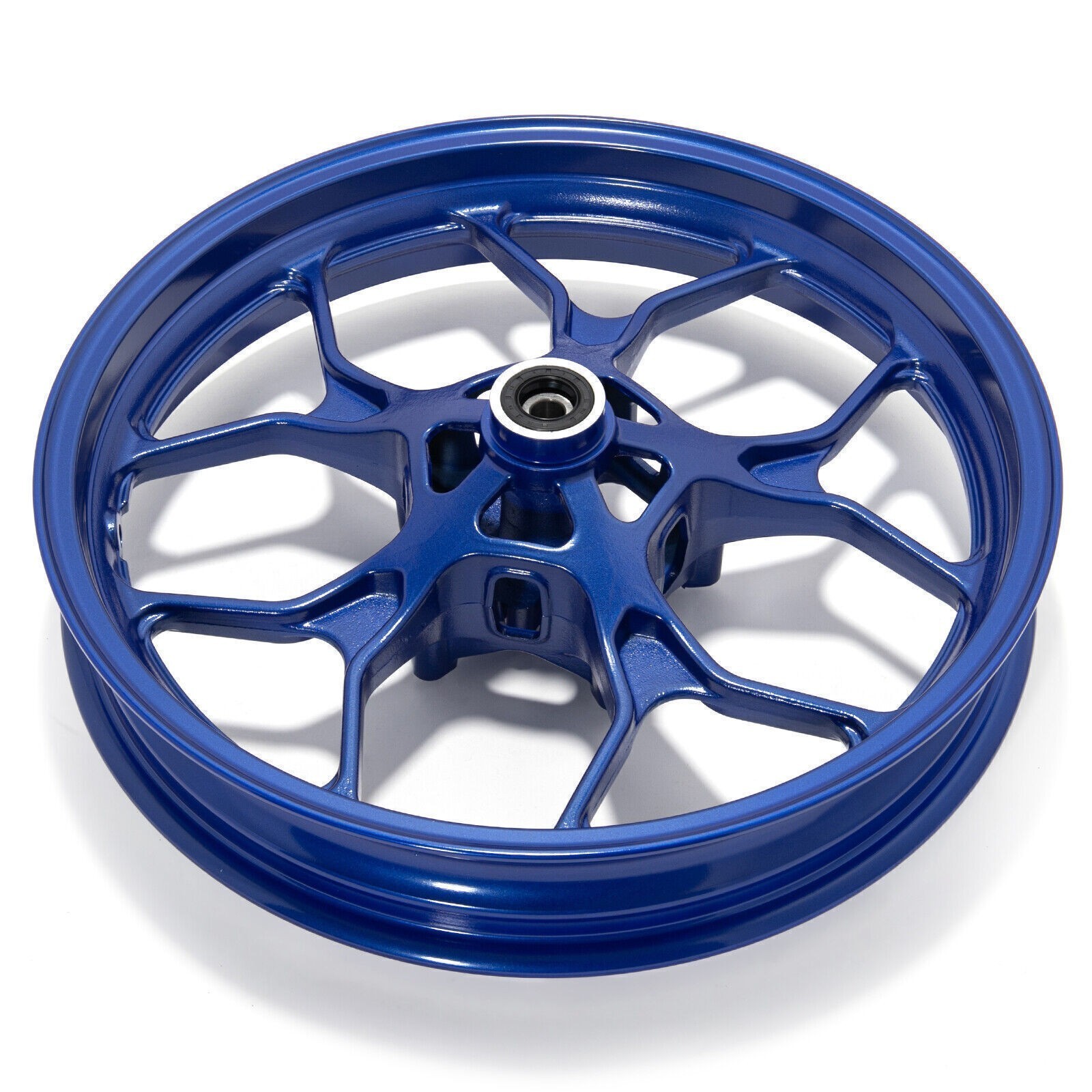 Tubeless 17″x2.75″ Gloss Blue Front Wheel Rim for Yamaha R3 15-24 R25 MT03 20-24