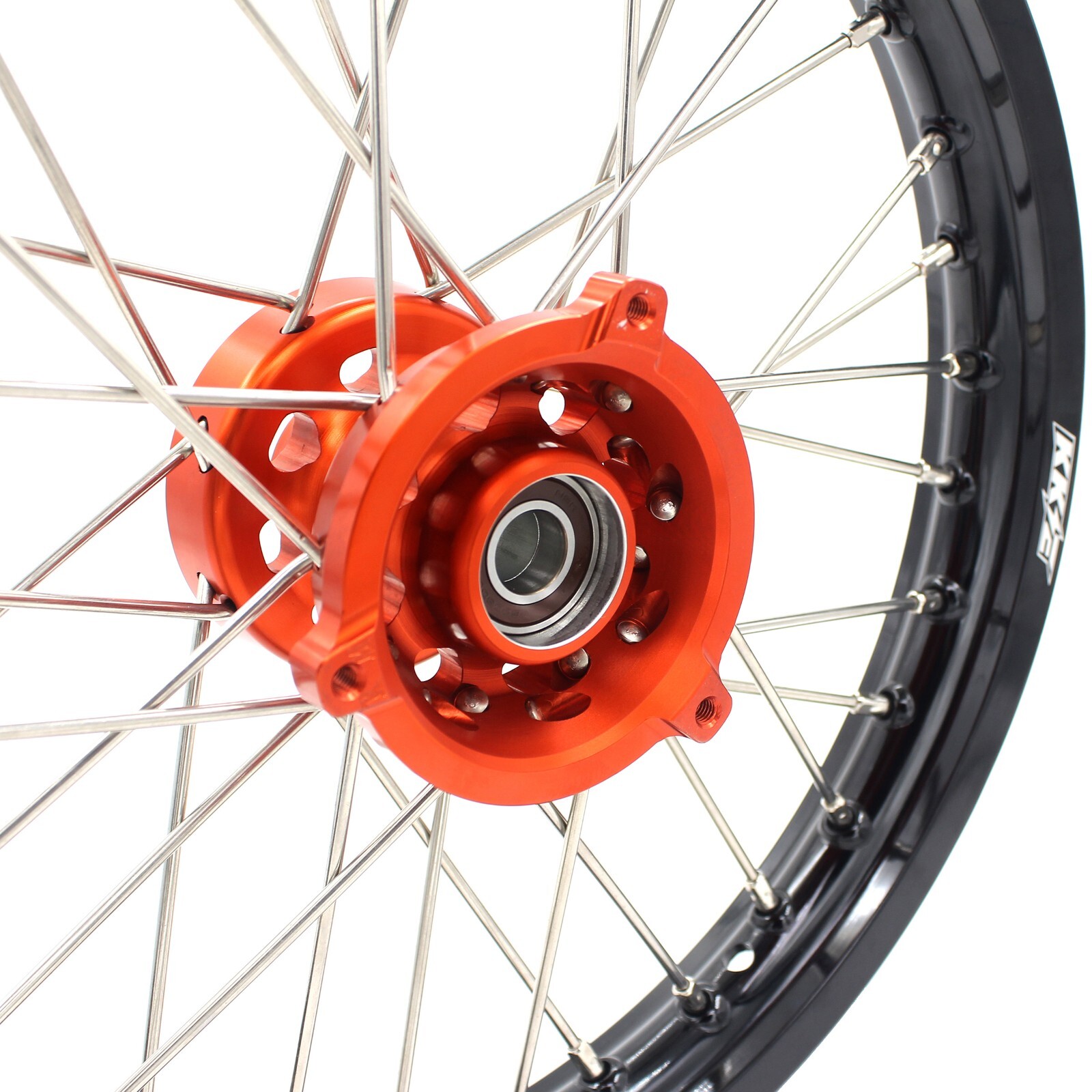 KKE Front 1.4*14 Rear 1.6*12 Mini Kids Wheel Rims Fit KTM SX 65 2002-2024 Orange