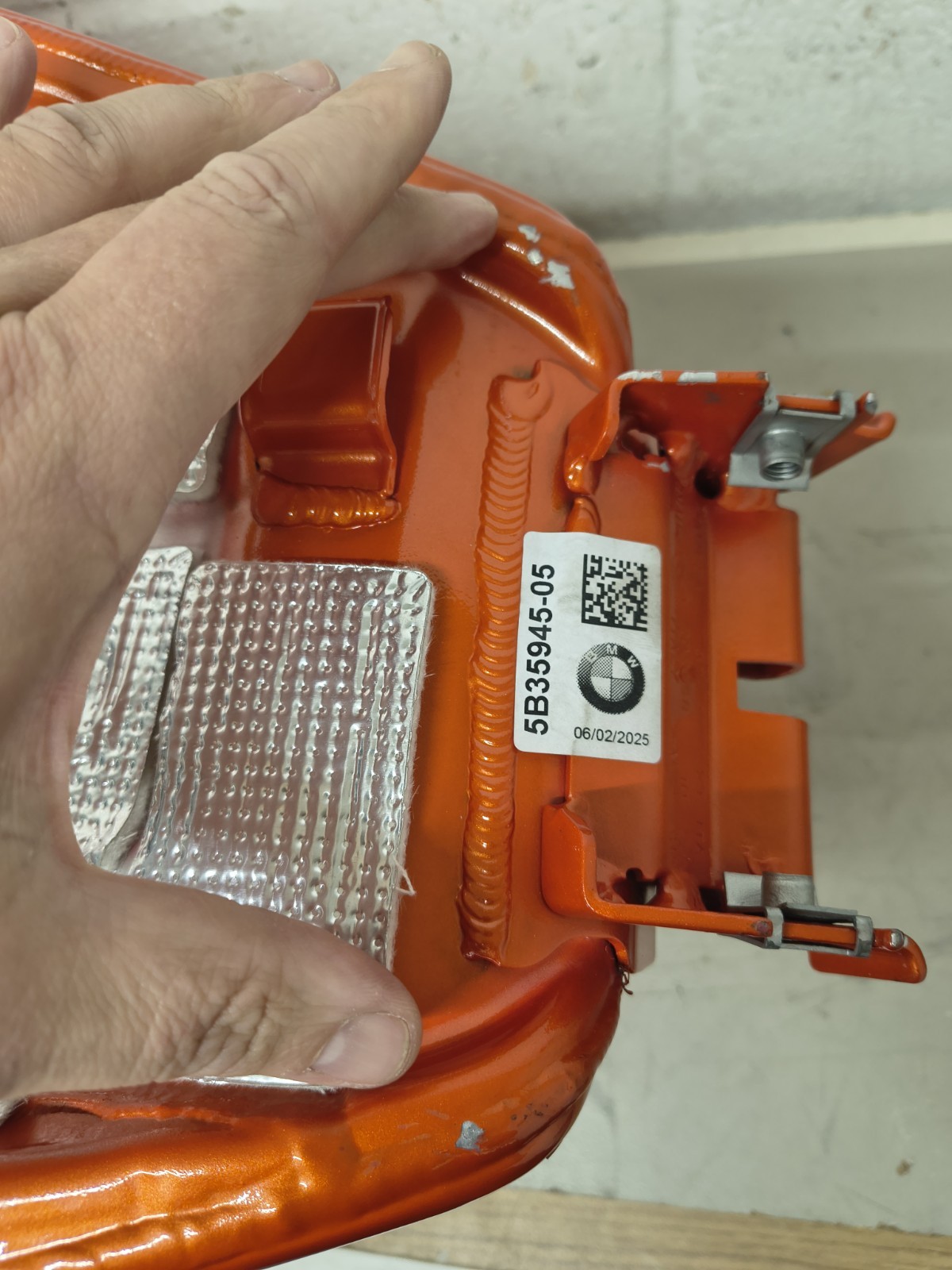 BMW R12S Fuel Petrol Tank Lava Orange R12 S 2025 16115B35945