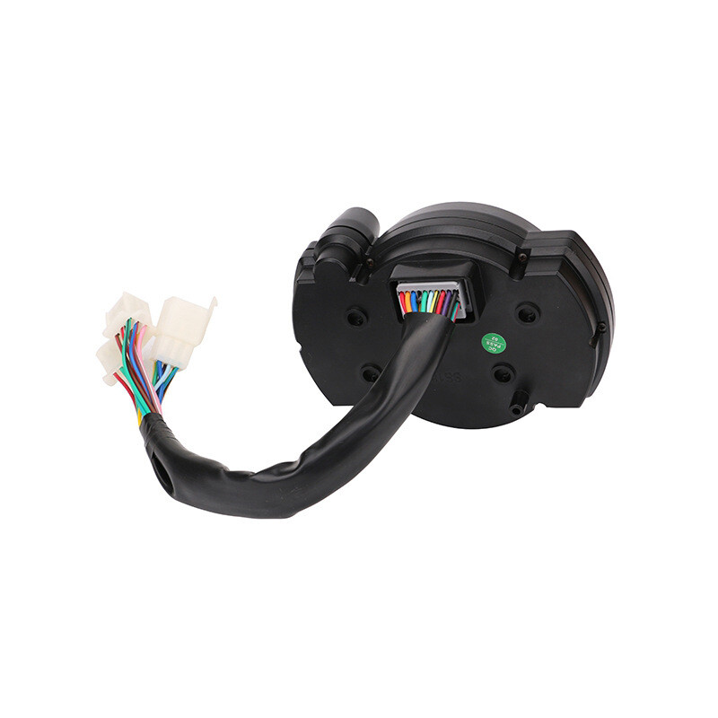 9-16V Motorcycle Colors LED Speedometer LCD Digital Odometer Guage 15000 r/min