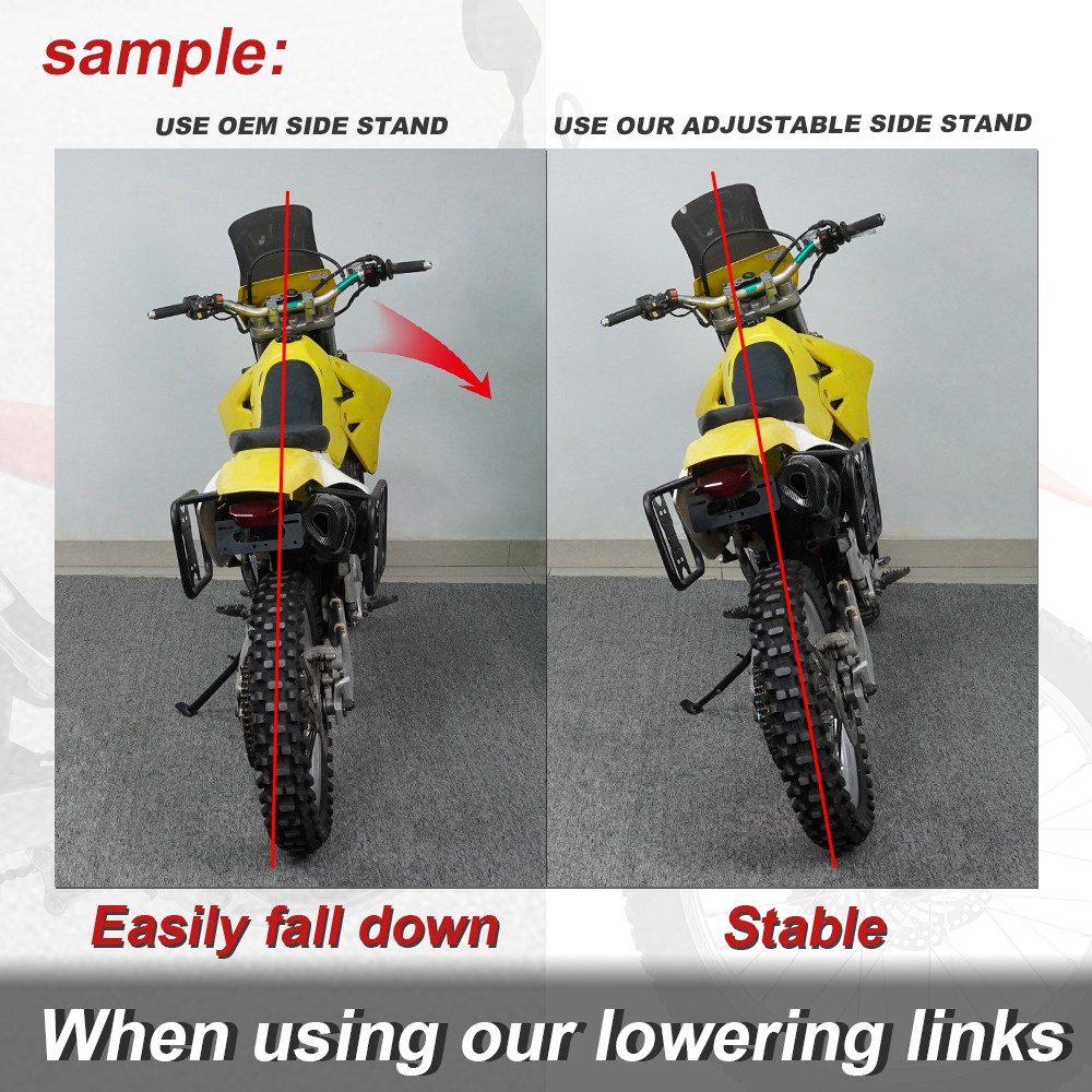 Adjustable Kickstand Fit For Honda CRF300L Rally 2022-2025 CRF300L 2021-2025