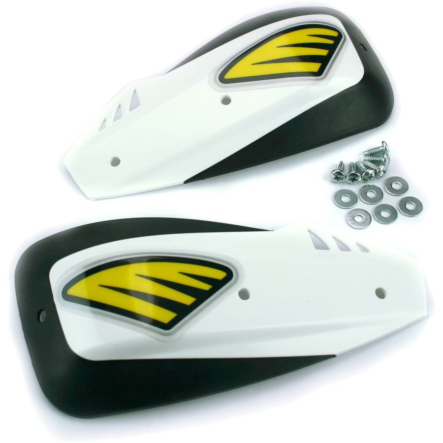 Cycra Pro Bend Enduro DX Replacement Shields – White 1CYC-1025-42