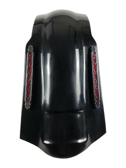 4” STRETCHED BAGGER EXTENDED REAR FENDER COVER 4 HARLEY TOURING ROAD KING GLIDE