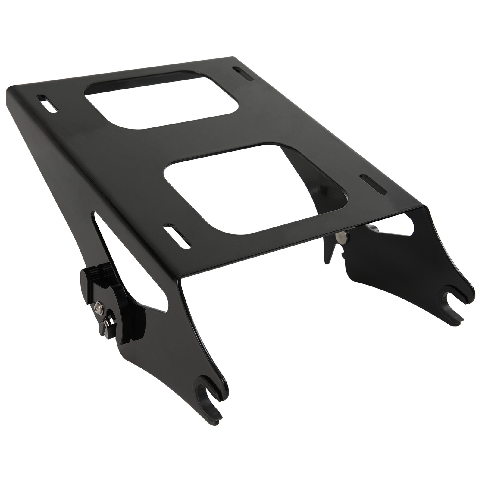 Two-up Tour Pack Pak Mount Luggage Rack Trunk Bracket For Harley Touring 14-22