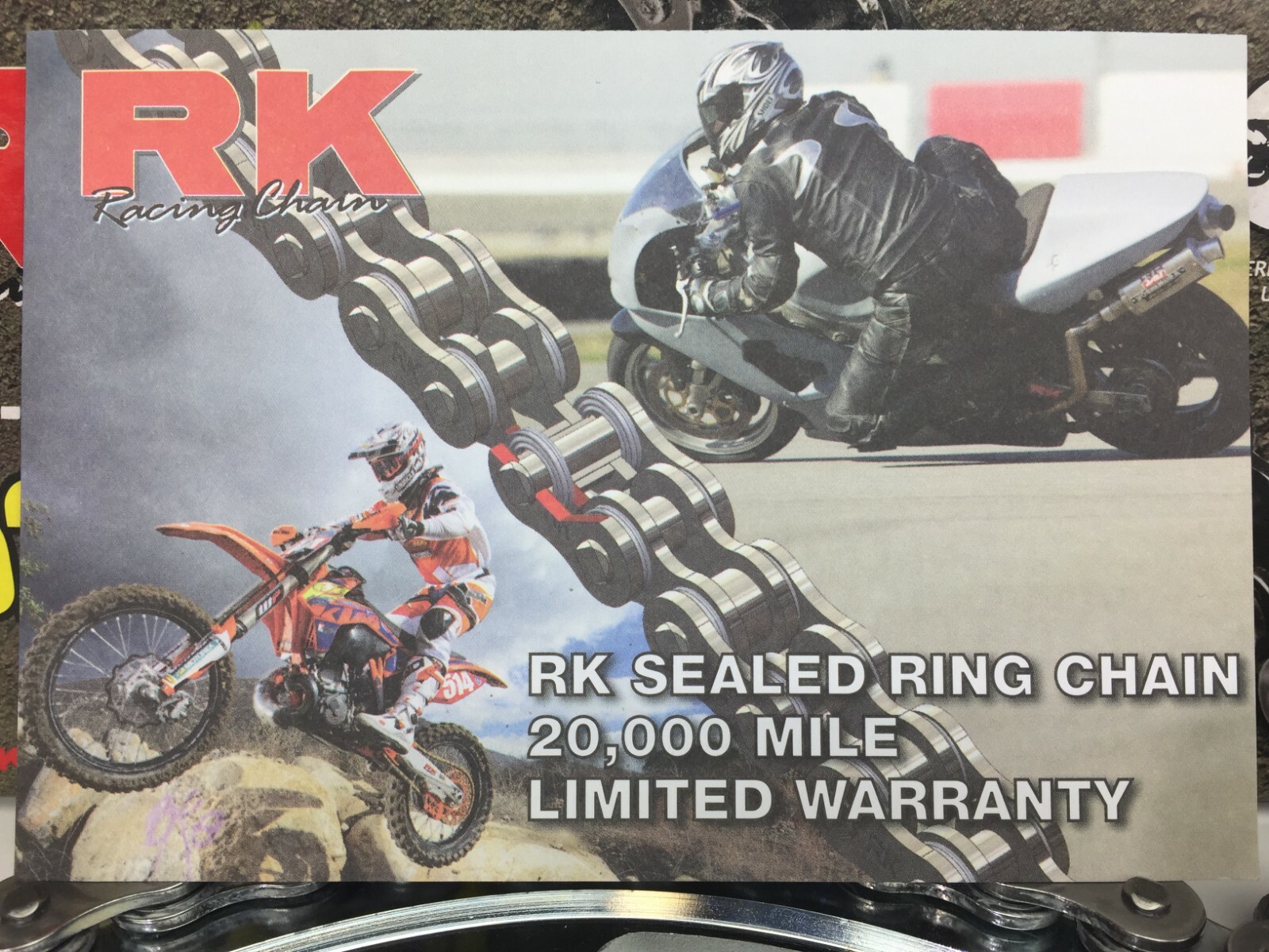 2021-2024 Honda CMX1100 Rebel OEM RK 530 Conv X-Ring Chain and Sprockets Kit