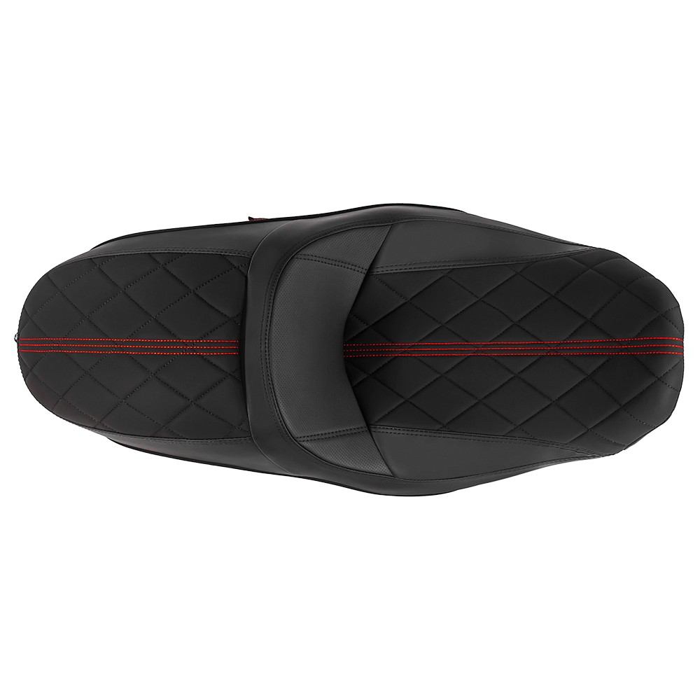 Comfort Driver Passenger Gel Seat Cushion For Harley Touring 2009-2023 Models