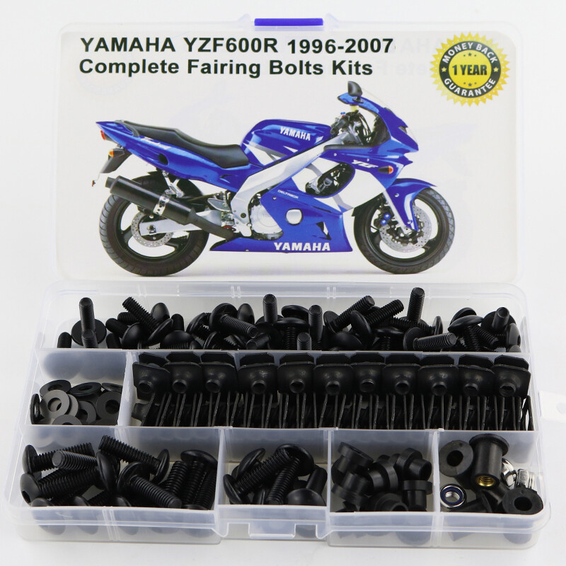 Complete Fairing Bolts Kit Screws Fasteners Fit For Yamaha YZF600R 1996-2007