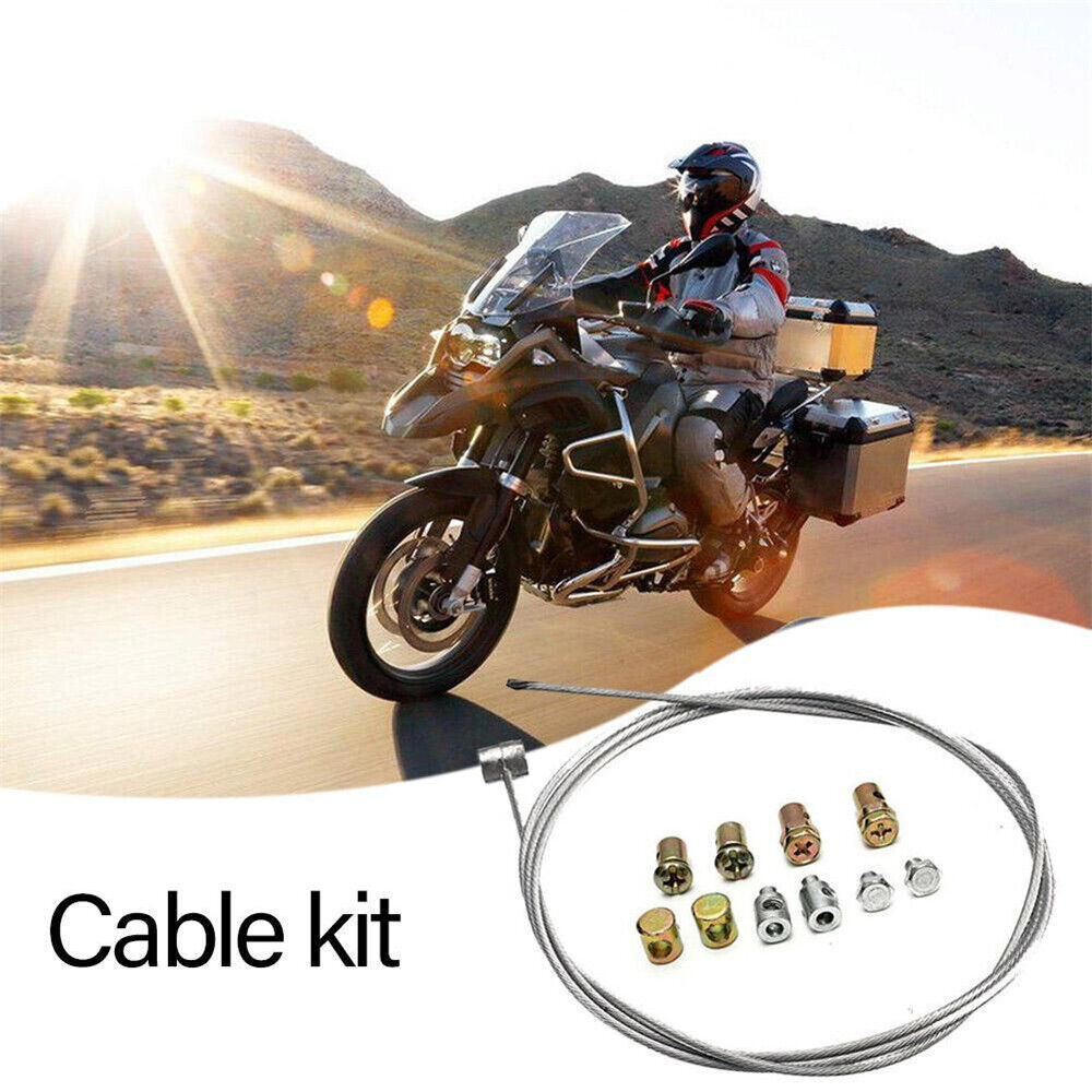 Throttle Clutch Brake Emergency Cable Repair Kit For Motorcycle Lawn Mower 1 Set