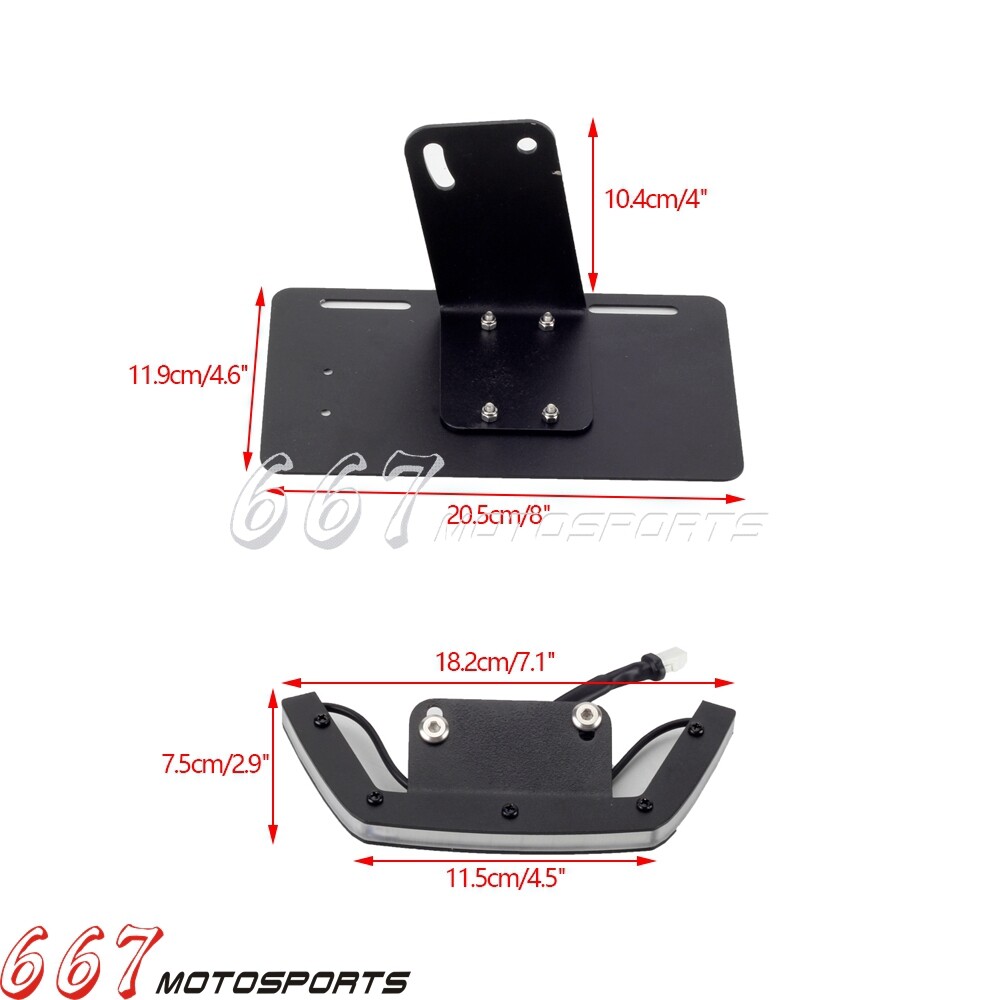 For Harley Sportster S RH1250S Fender Eliminator w/ LED Turn Signal Brake Light