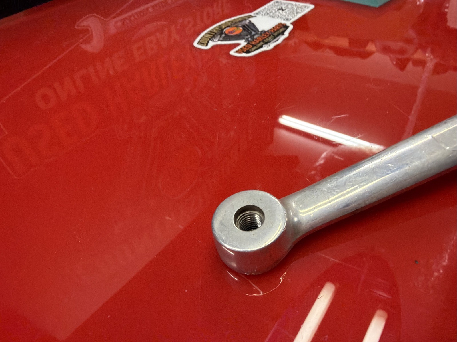 Harley Fxr Mid Control Shifter Shift Lever Arm Mid Control Aluminum Splined OEM