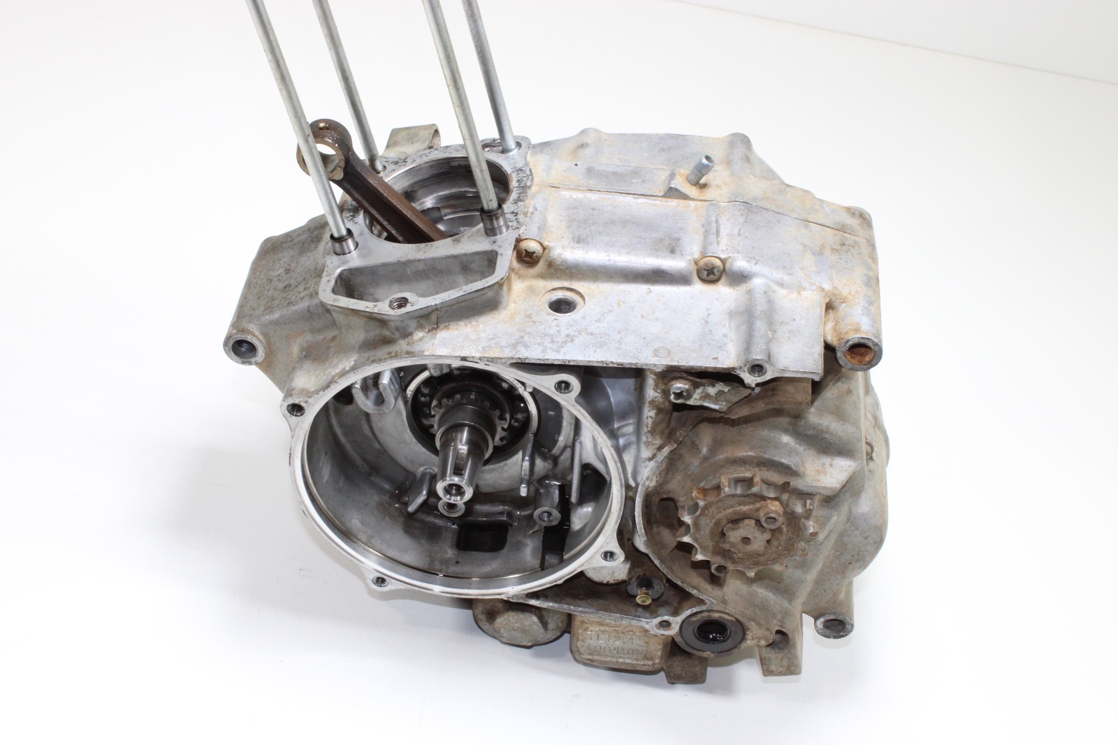 74 Honda TL125 Trails TL 125 Engine Motor Bottom End Crank Cases Transmission E9