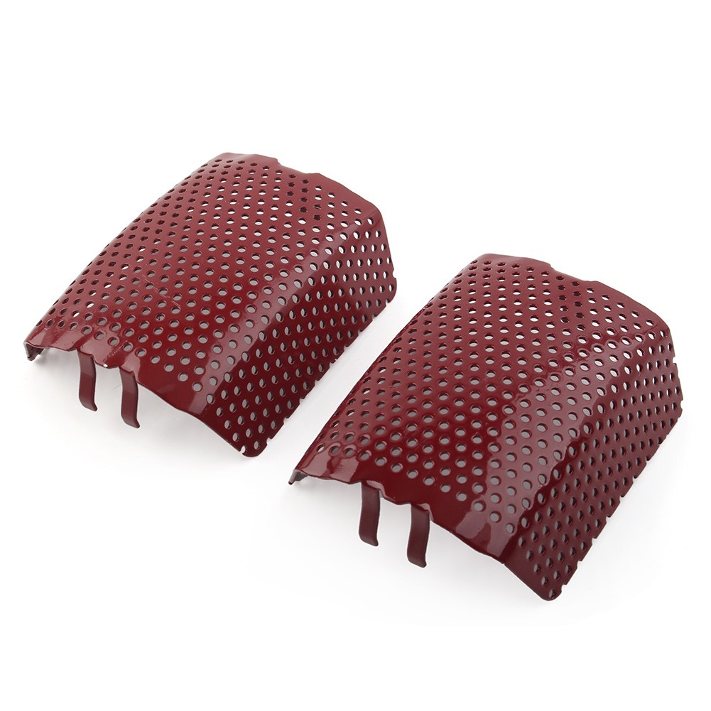 2Pcs Steel Front Caliper Screen Inserts For Harley V-Rod & Touring 06-19 New