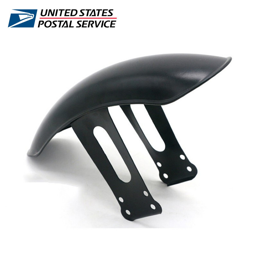 Black Motorcycle Motorbike Iron Front Fender Mud Fender For Honda CG125 US Stock