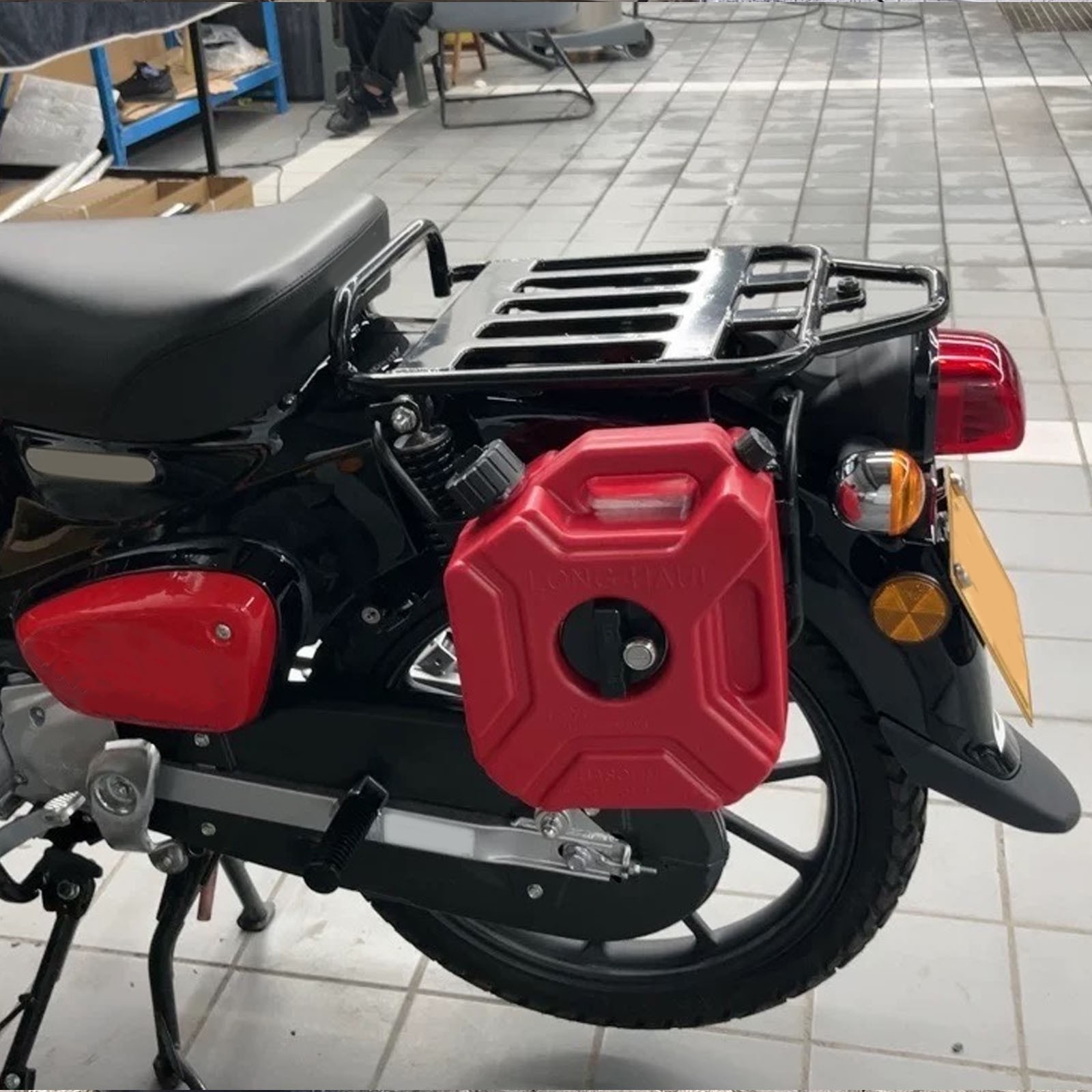 5L Gas Fuel Tank Gas Can Oil Storage Can For ATV UTV Gokart Motorcycle Car SUV