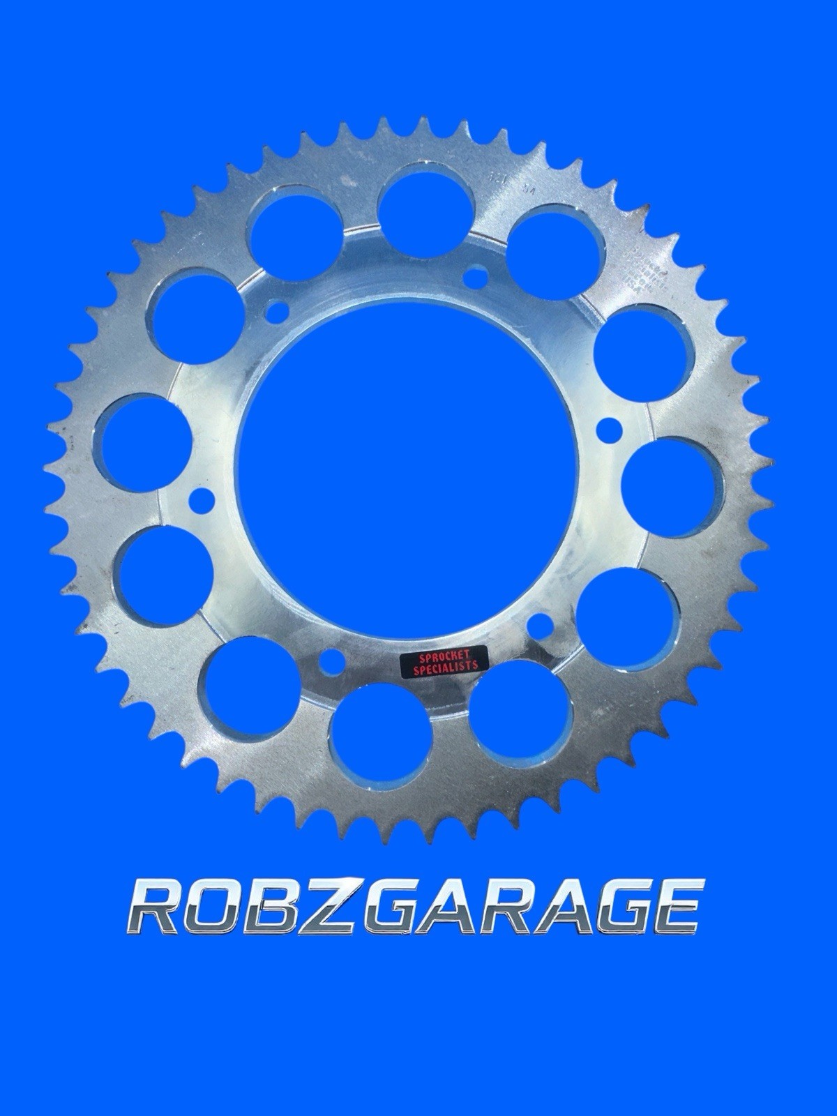 Sprocket Specialists Rear Sprocket 821-54 54T 7075-T6 Aluminum Made in USA B1