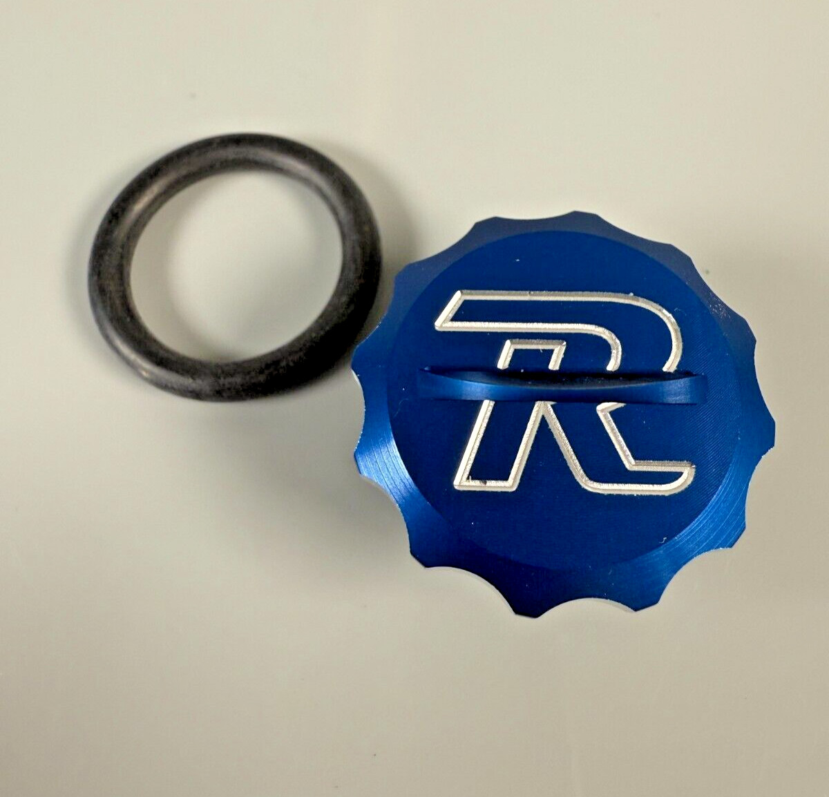 Billet Oil Fill Plug Cap Ride Engineering Blue Yamaha YZ WR 65 85 125 250 450 F