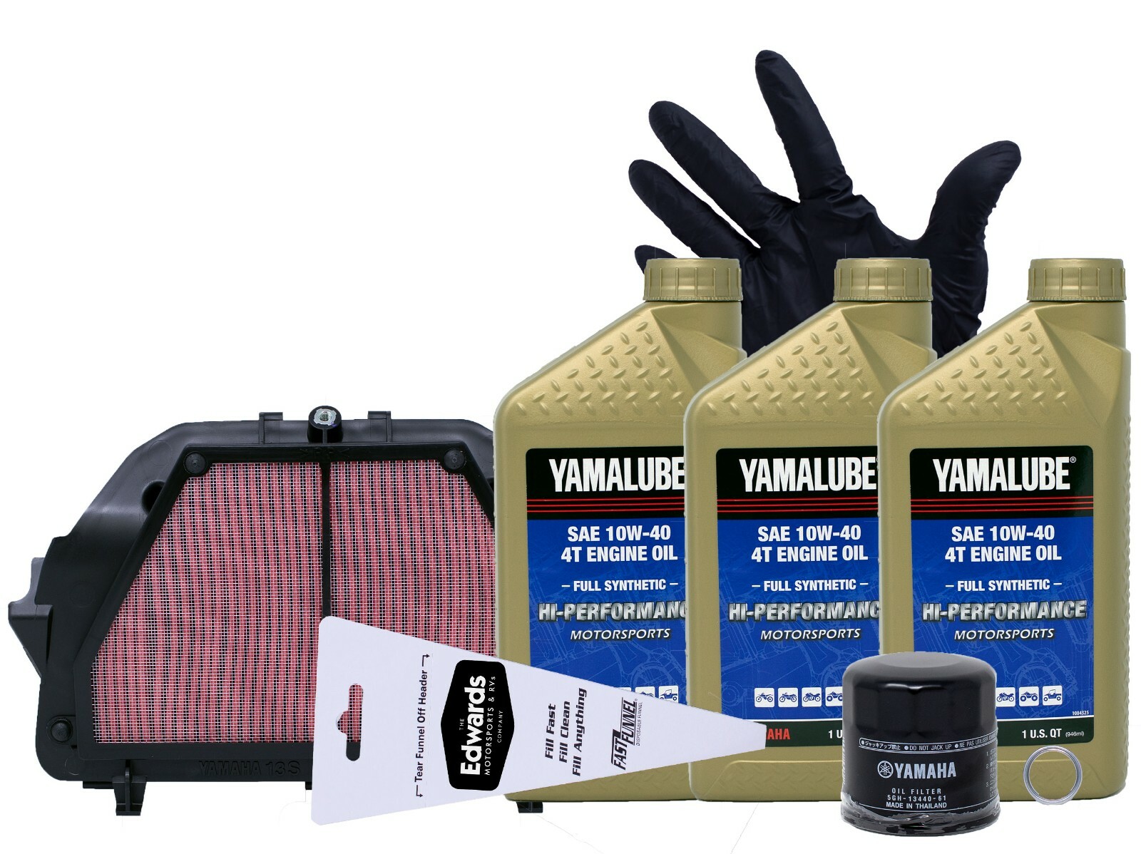 2010 – 2020 Yamaha YZF-R6 (Full-Synthetic) Maintenance Kit