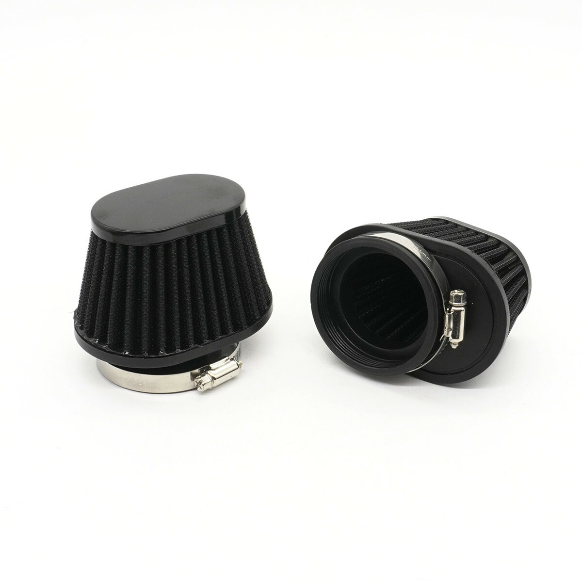 High Performance Motorcycle Parts Pod Air Intake Filter Flow Cone Cleaner X2