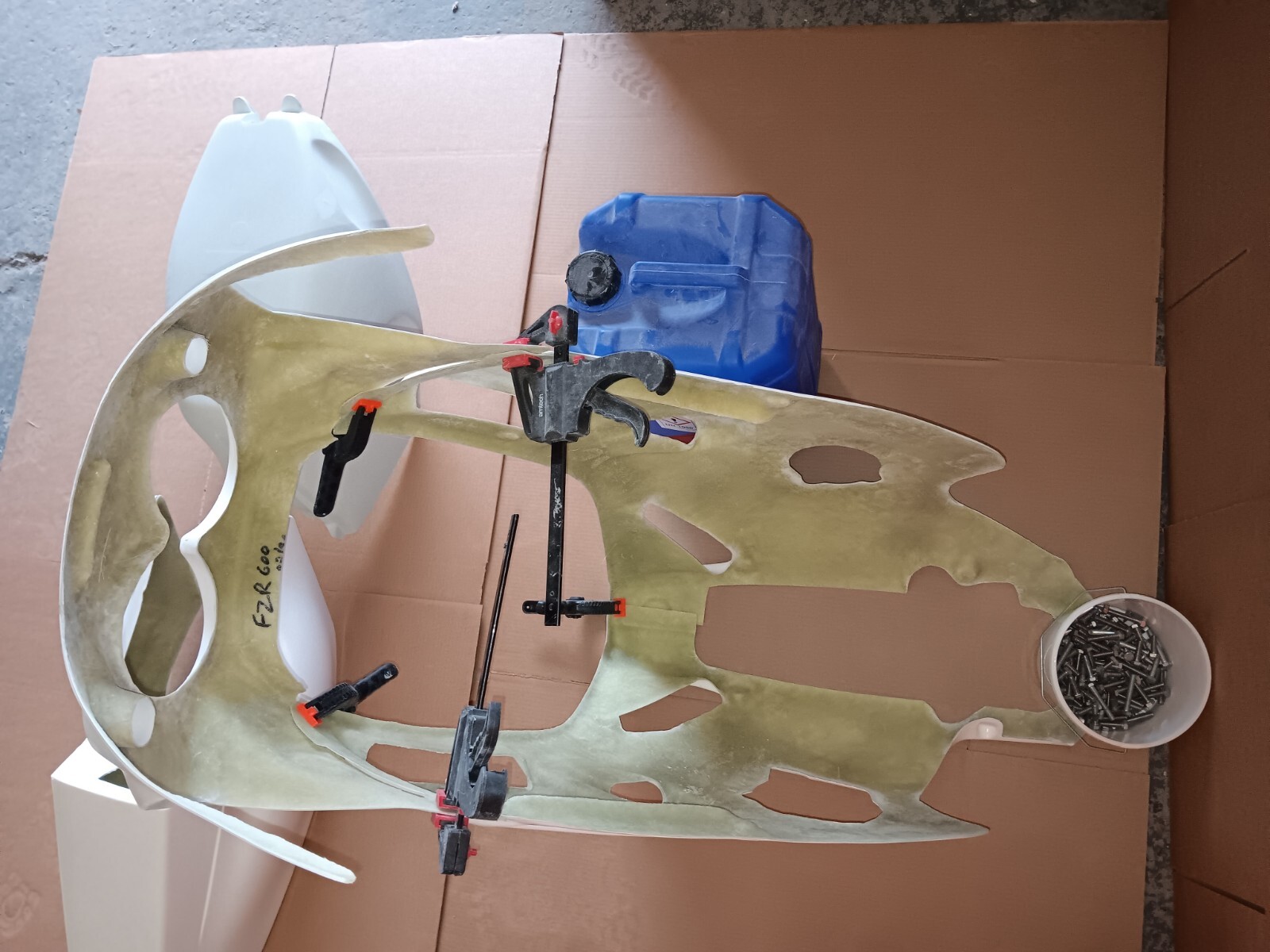 Yamaha FZR600 Genesis Fairings Panels Set Fiberglass New 1988/1996 Full Set