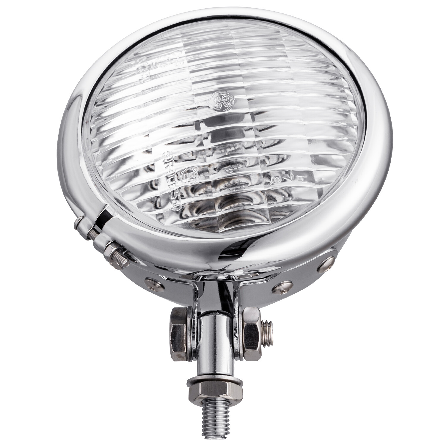 Bates Style 4.5″ 4-1/2” Headlight Lamp For Harley Dyna Chopper Bobber Custom