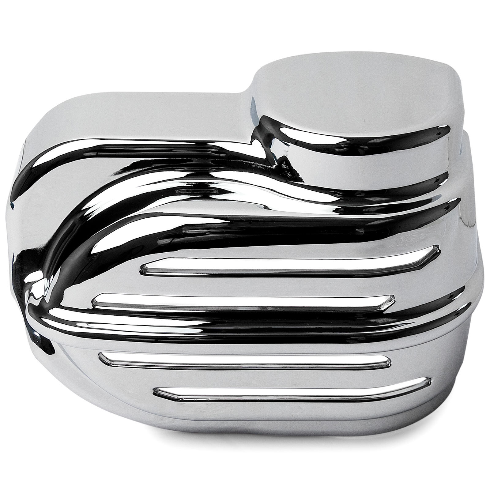 Krator Chrome Horn Cover for Kuryakyn Wolo Bad Boy Air Horn Models 419 & 519