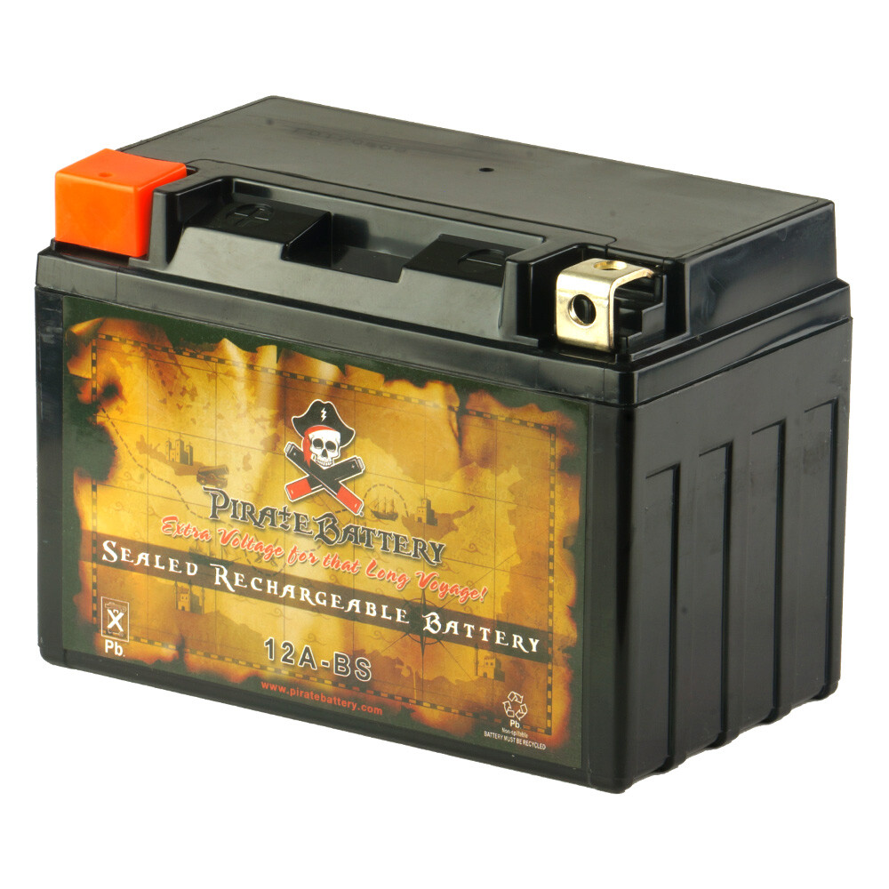 YT12A-BS Rechargeable AGM Motorcycle Battery for Suzuki SFV650 Gladius 2009-2014
