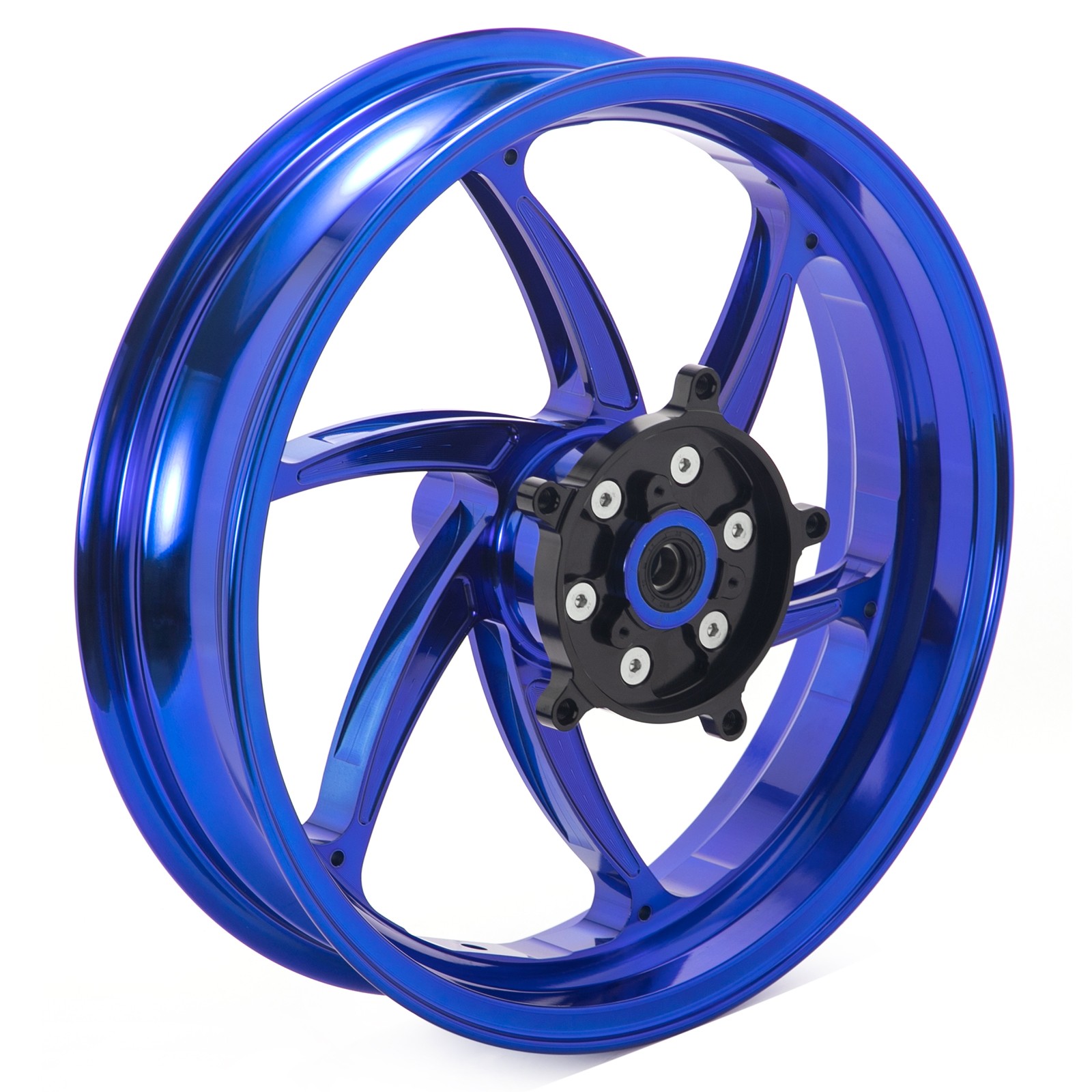 15″x3.5″ 14″x4″ Blue Front Rear Cast Wheels Rims for Yamaha X-MAX 300 2017-2025