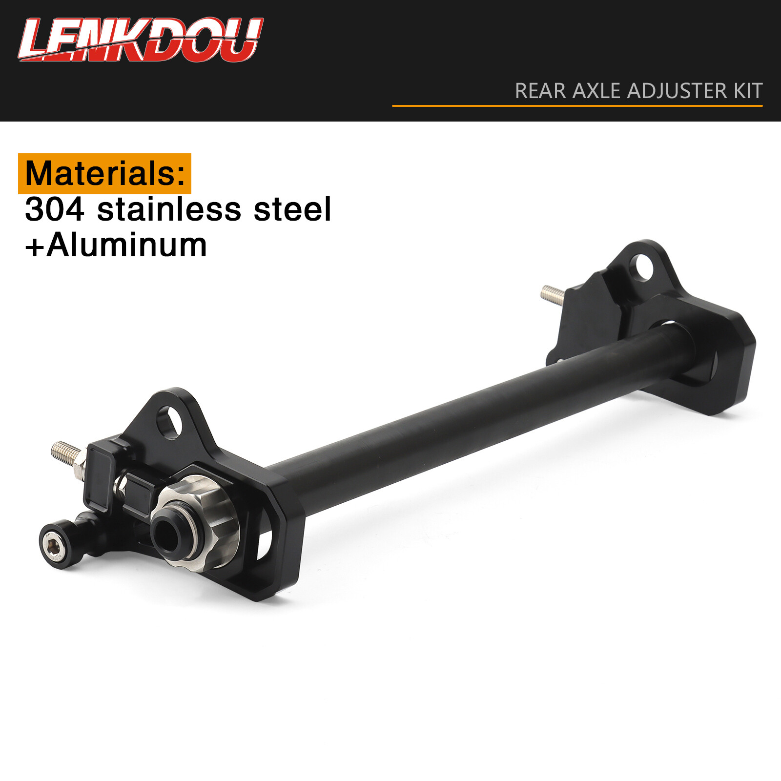 Motorcycle Rear Axle Adjuster Kit For Harley Electra Glide Road Glide 2009-Later