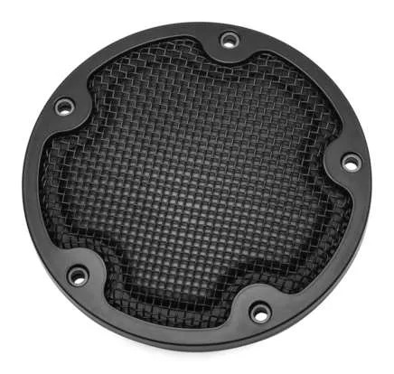 Kuryakyn Black Aluminum Steel Mesh Derby Cover for Street Glide Special 16-21