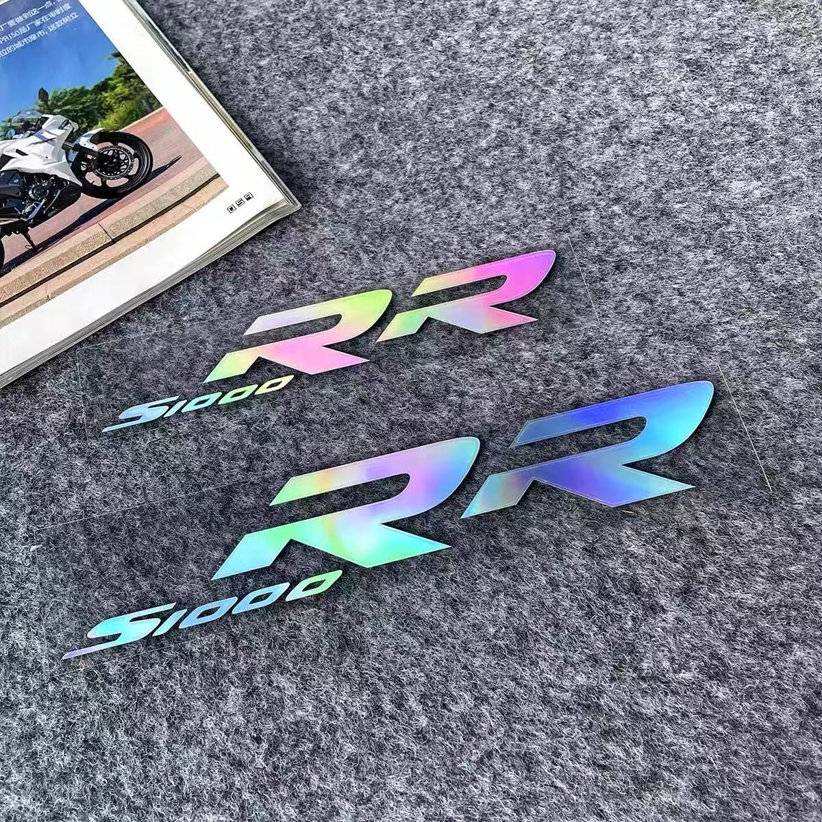 Reflective Body Sticker Decal RR Drawing For BMW S1000RR