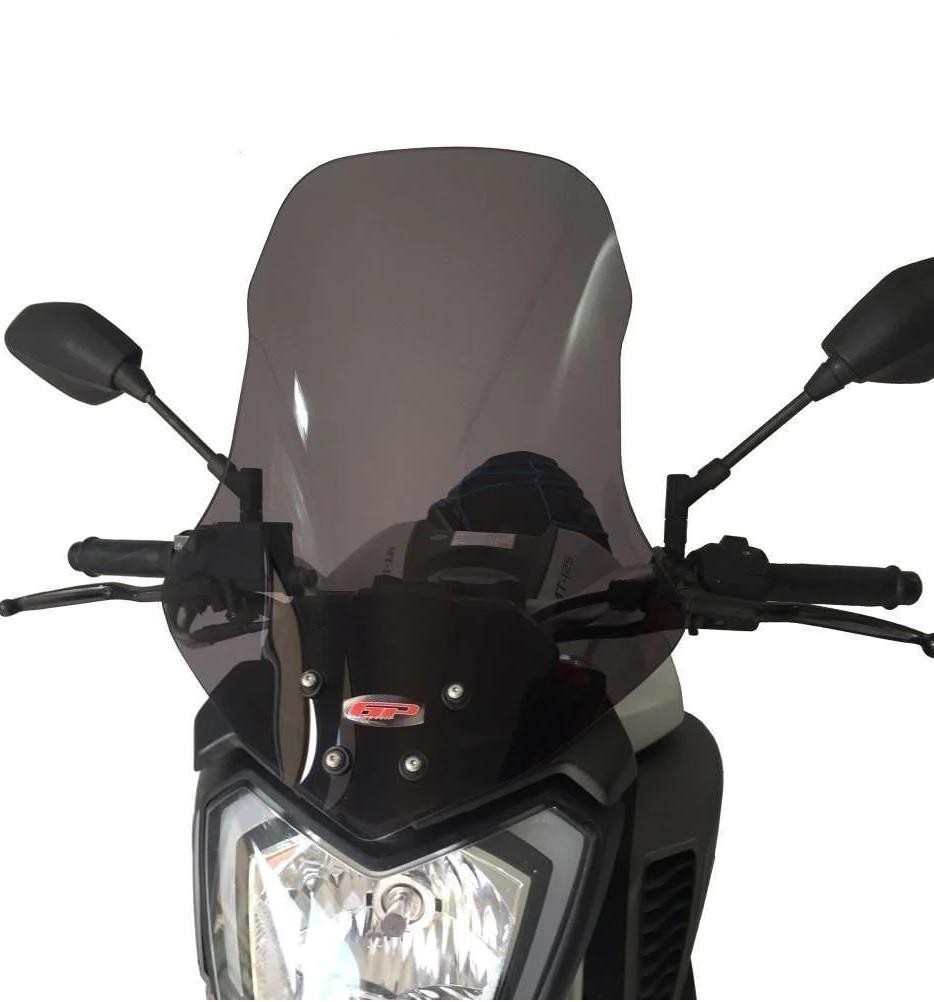Yamaha MT125 windscreen Yamaha MT 125 tall 45 cm windshield smoke 2014-2019