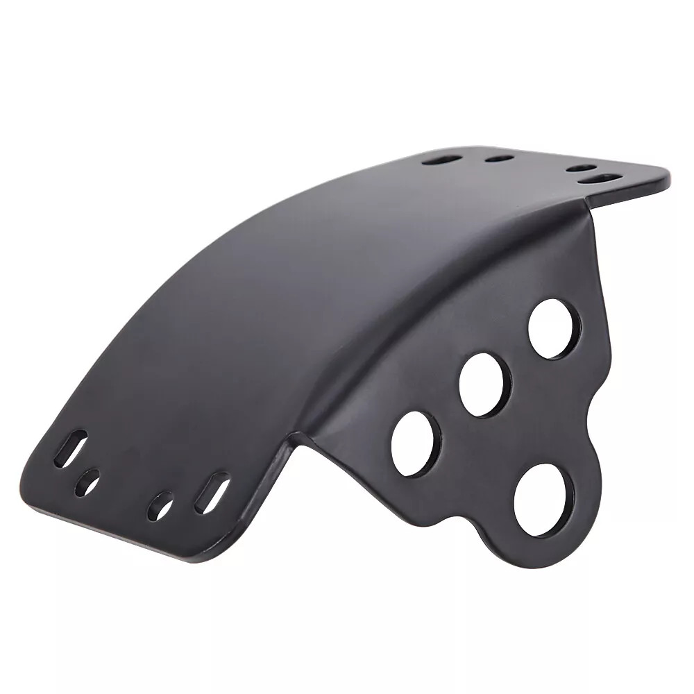 Side Mount License Plate Bracket Motorcycle Tail Light Holder 3/4” For Harley
