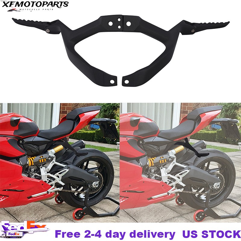 Passenger Foot Pegs Footrest Bracket Fit For Ducati 899 Panigale 2015 1299 15-16