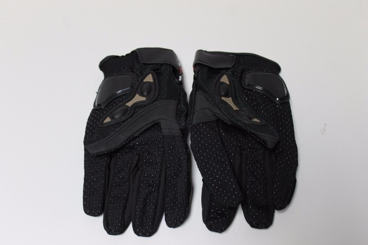 BLACK Pro Biker MotoCross Gloves XLARGE Moto Sports Gear 25-27cm 10-101/2 inch