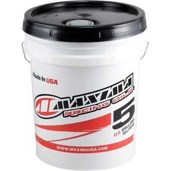 Maxima Maxum 4 SAE 10W-40 Premium Semi-Synthetic Motorcycle Engine Oil 5gal