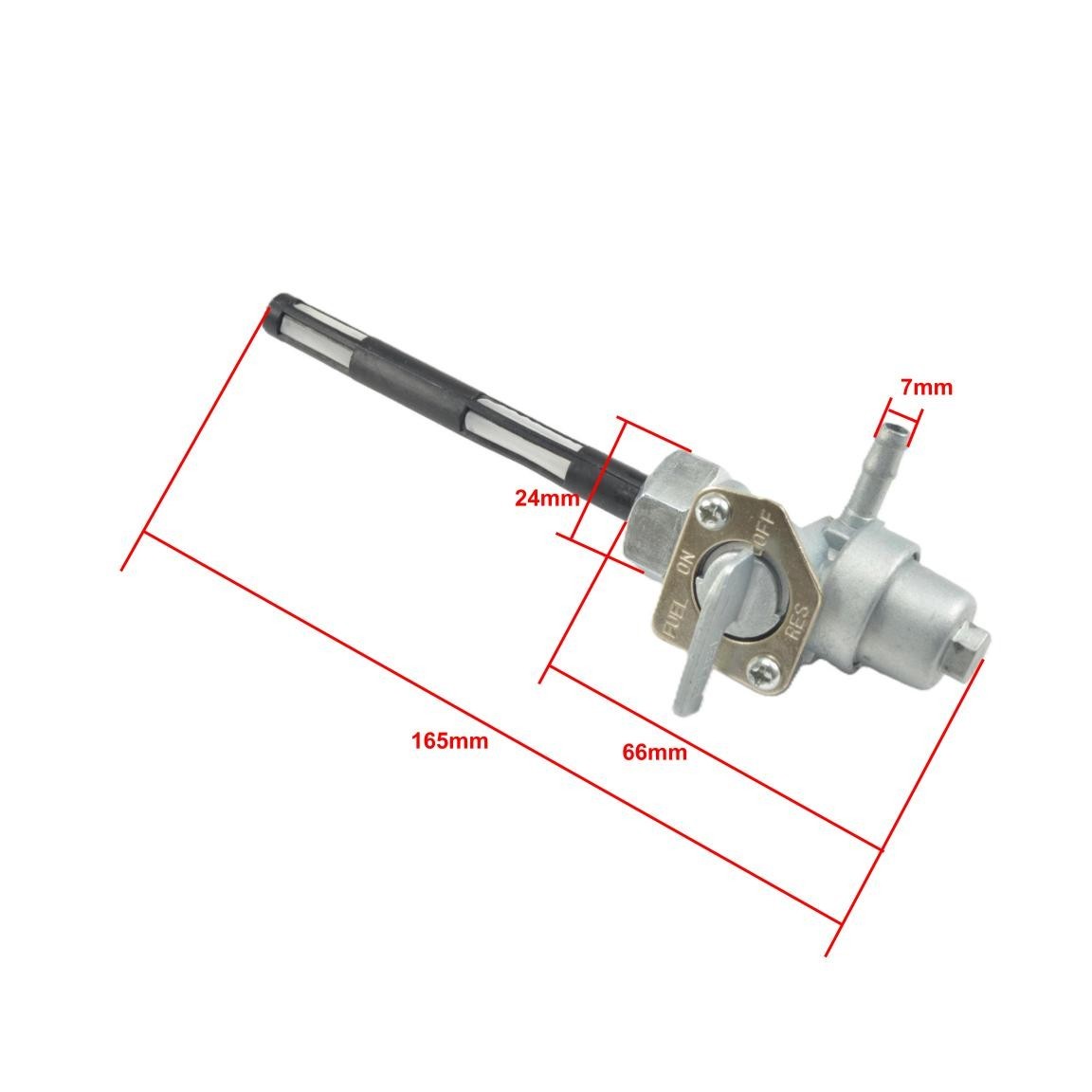 TGMK® Fuel Tank Petcock Valve ON OFF Reserve Fit Honda TRX300 Fourtrax 1988-2000