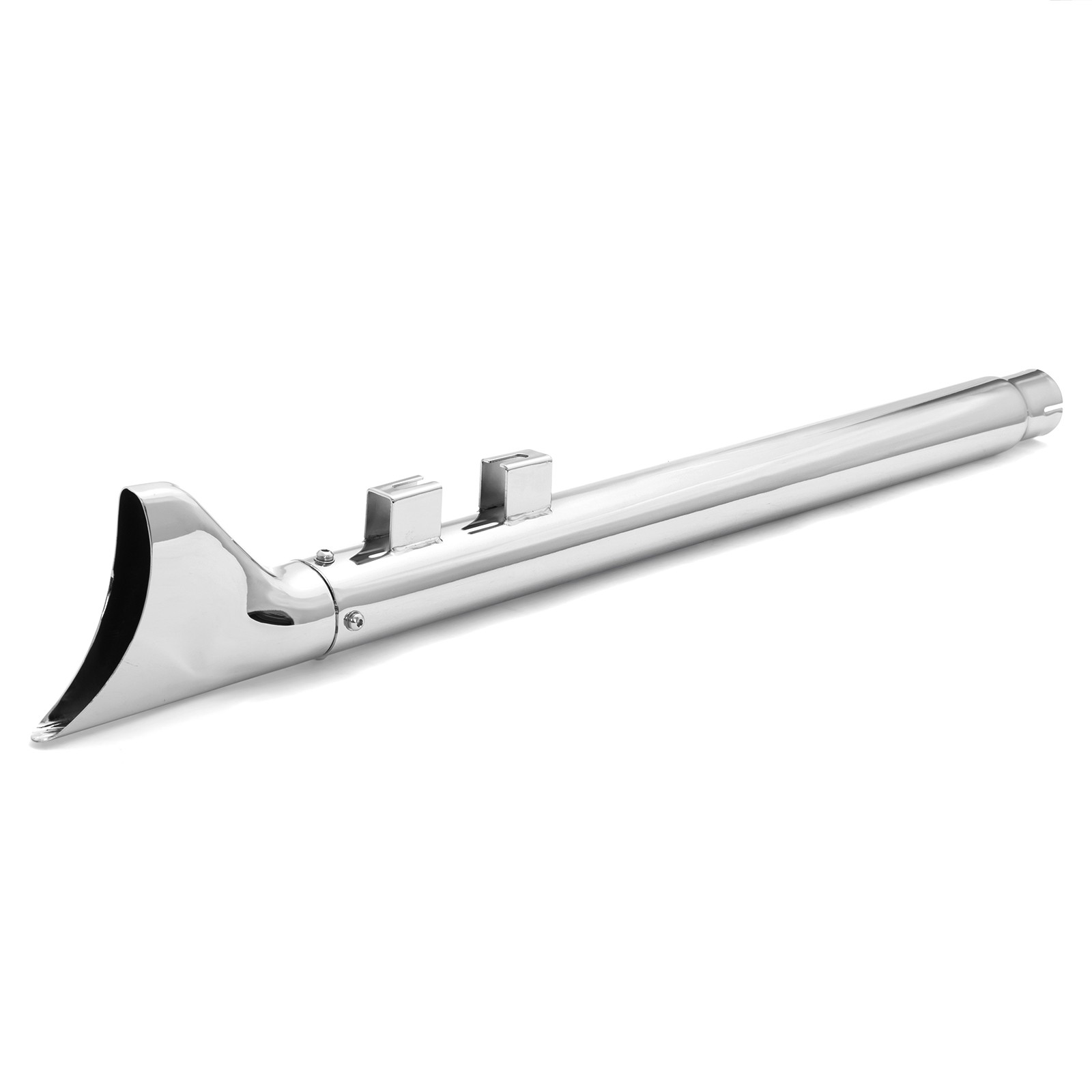 33IN. Fishtail Muffler Slip Ons Exhaust For Harley Touring Road Glide ’95-’16