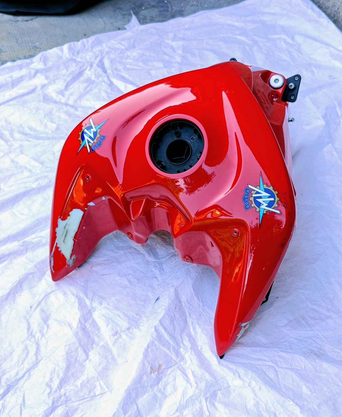 Red Tank MV Agusta Turismo Veloce 800 2015-2020 80A0C0248 Fuel Tank Red