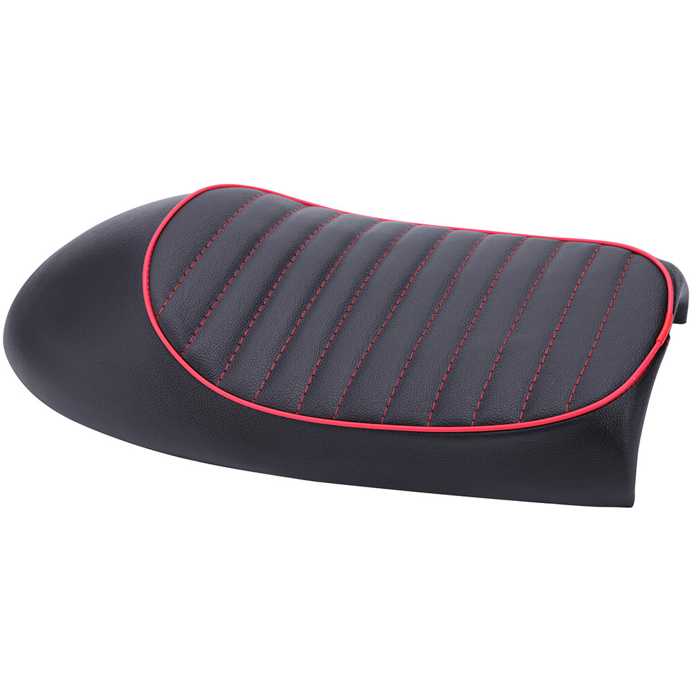 For Honda Nighthawk 250 CB250 Cafe Racer Driver Seat Hump Saddle Seat Red-Line
