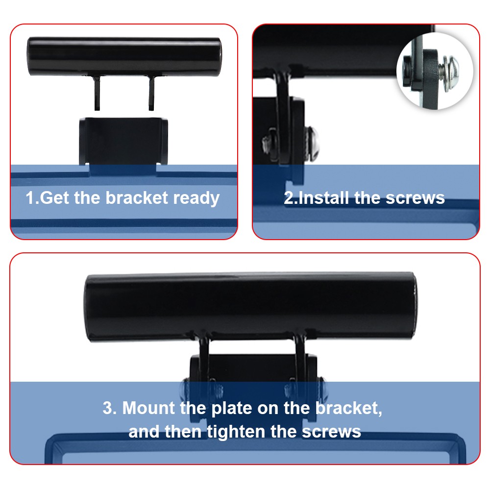 Adjustable Phone Holder Bracket Black Fit For Kove 800X all models 2024-2026