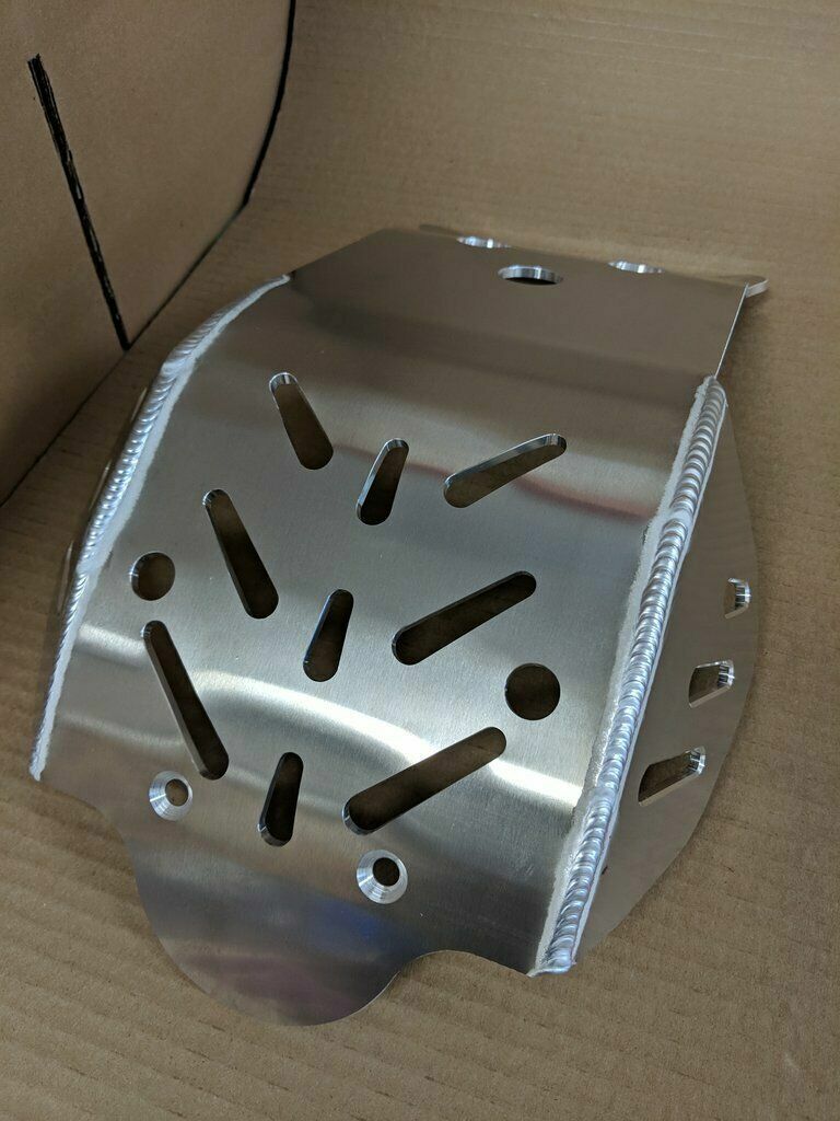2017-2019 KTM 450/500 EXC Dual Sport-aluminum Skid plate-Flatland racing