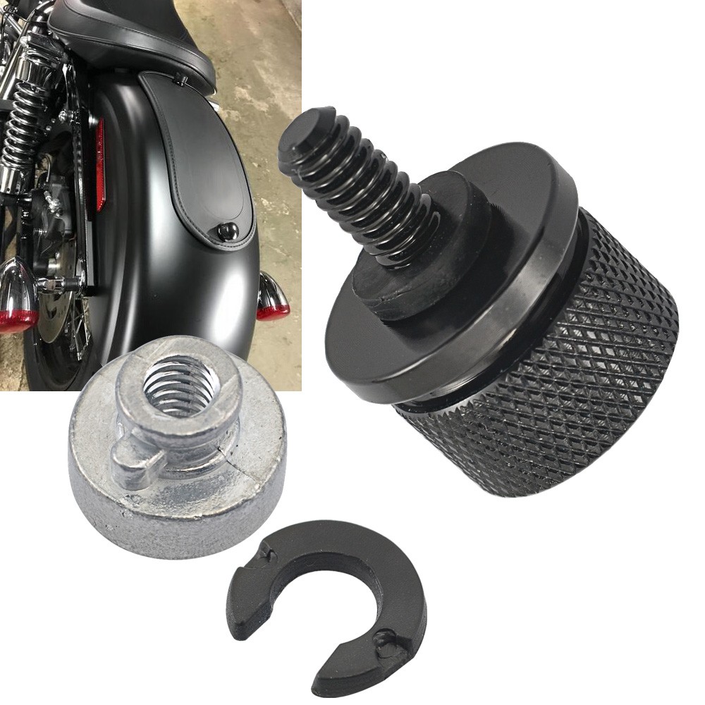 Seat Screw Bolt Mount Nut Kit For Harley Touring Softail Road King Sportster US