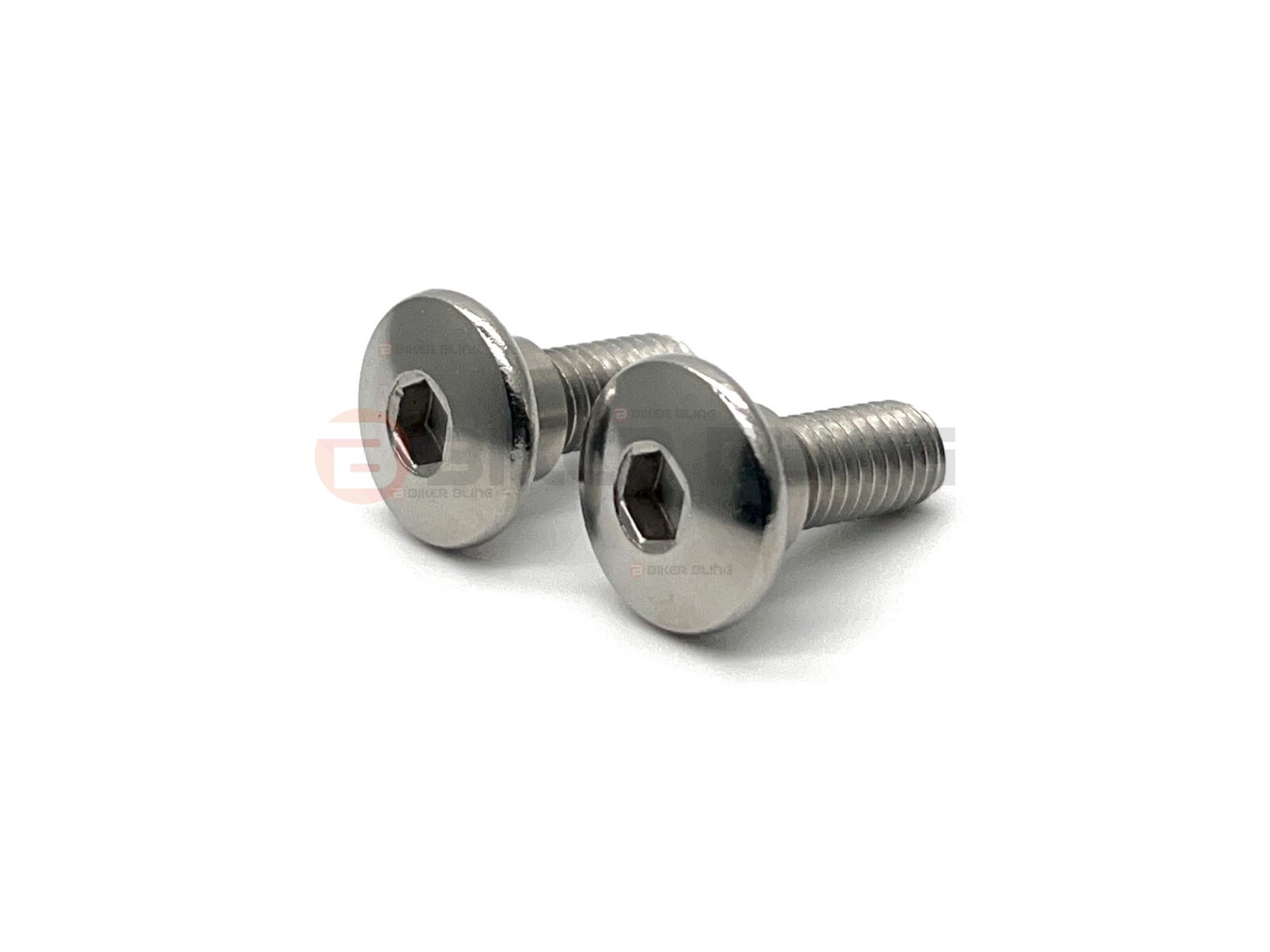 Yamaha YZF R6 1999-2002 stainless steel fairing bolts with rubber nuts & clips