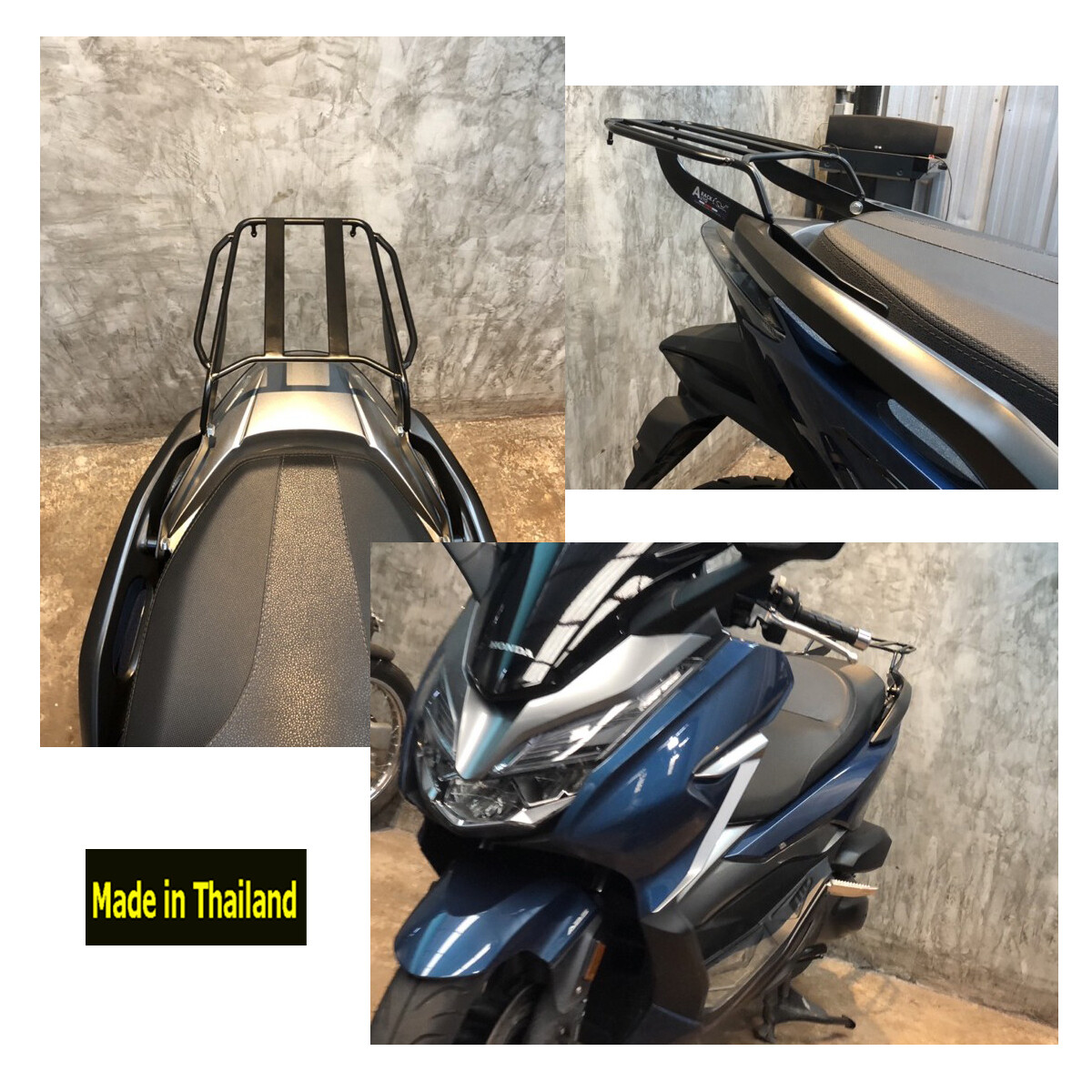 Rear Tail Rack Luggage Support Bag Box Fits Honda Forza 300cc Bike 2020 – 2022