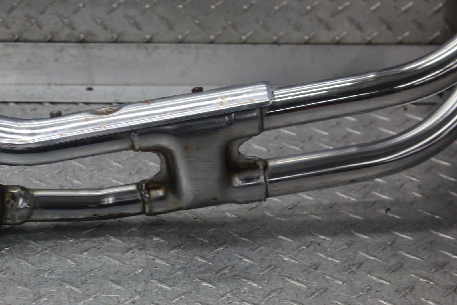1980 HONDA CB650C CUSTOM EXHUAST HEADERS & MUFFLERS