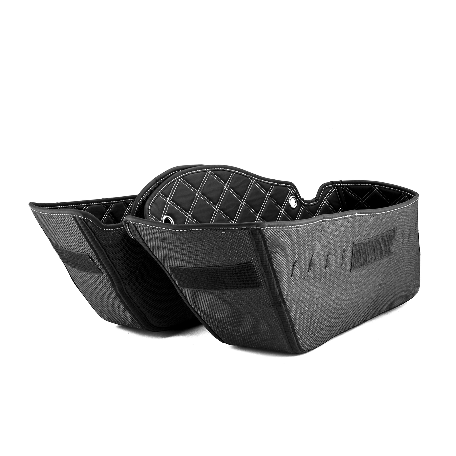 Saddlebag Liners with 4 Side Tool Pockets Organizers for Harley Road King 14-24