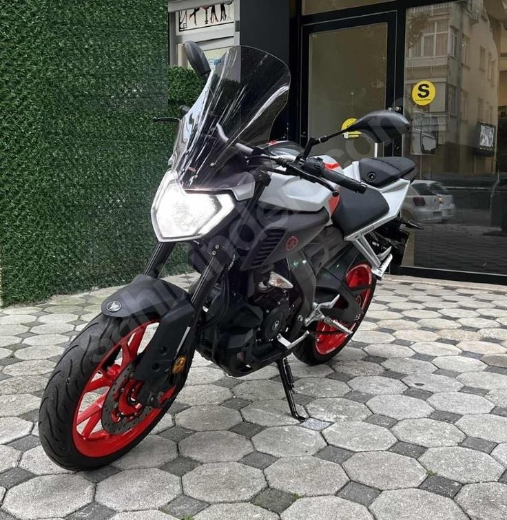 Yamaha MT125 windscreen Yamaha MT 125 tall 45 cm windshield smoke 2014-2019