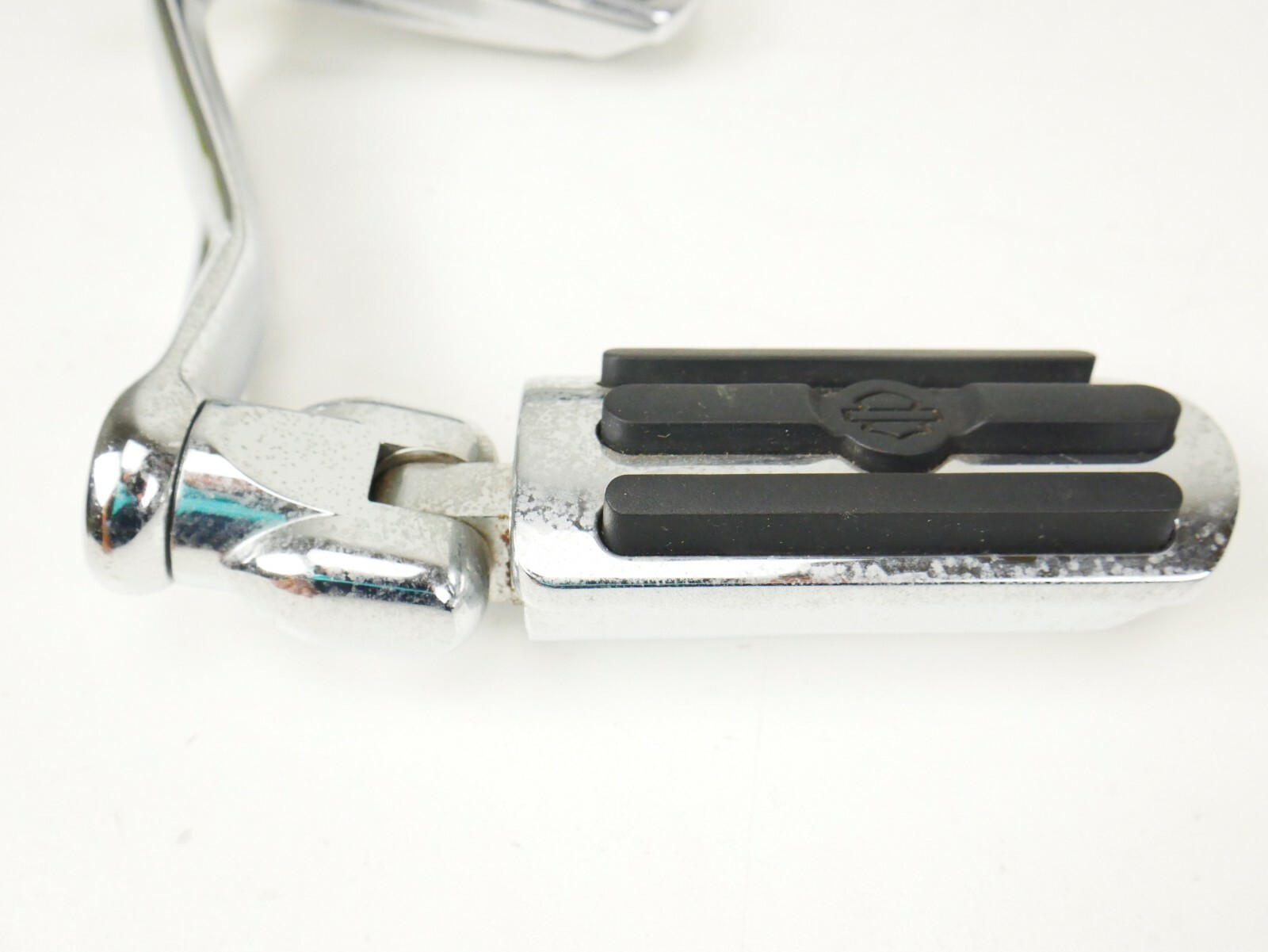 Harley Davidson 88-21 Models Chrome And Black Crash Bar Highway Double Pegs Set