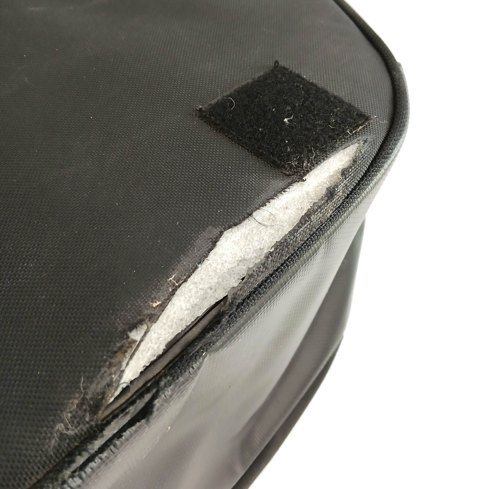 Tourmaster Motorcycle Saddlebags Black Nylon Expandable Soft Luggage ~ See Desc